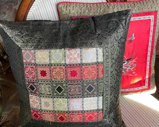 100% silk pillows. $15 each