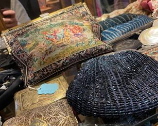 Vintage Gilded Age Hand bags $75 to $100