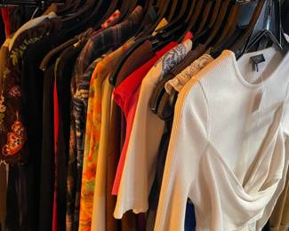 clothes ranging from $2 to $10 in our clearance section