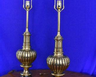 2 Stifel solid brass lamps $150 for both