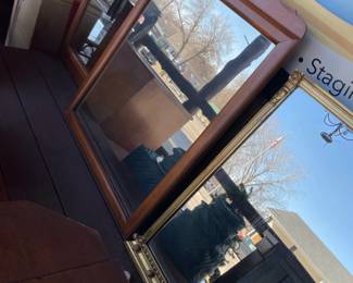 Many mirrors. Some newer, some vintage. All priced to sell quickly