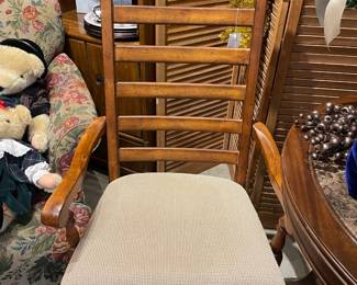 We have 2 of these..Stunning Amish chairs in EXCELLENT condition. $198 for both