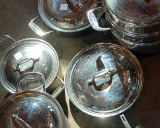 Emerill cookware. each piece is 10-15 dollars