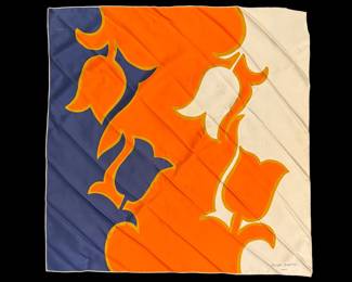 Vintage Jean Patou scarf - Paris