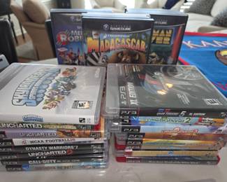 PS3, Nintendo Cube games