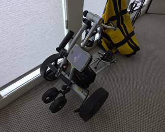 Bat Caddy electric walking golf cart