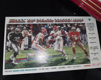 Authenticity info for Lithograph  number 151/400