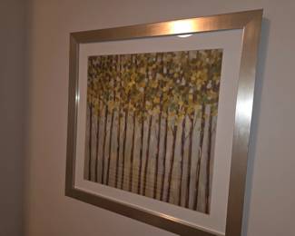 Z Gallerie artwork “Glistening Tree Tops” by Libby Smart