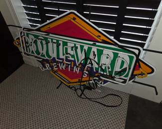 Boulevard Brewing Co Bar sign