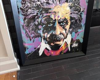 Einstein E=MC2 by David Garibaldi Art
