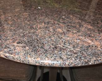 Granite top pub table 