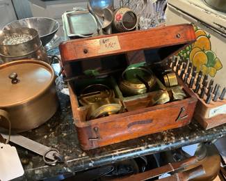 Set of slot weights for major scale