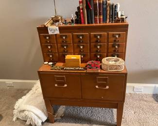 Card catalogue from HPISD