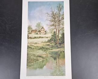 Lot #16 - Jan Ward Calaski "Morning Reflections" Limited Edition Signed Art Print 309/350