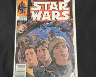 Lot #123 - Marvel Star Wars #100 Special Double-Sized Issue 1985 Vintage Comic Book
