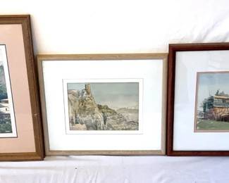 European Watercolor Art