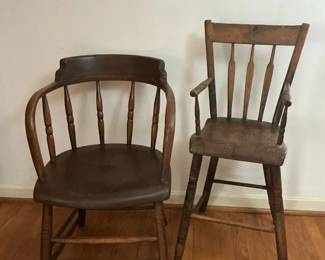 The Captain  Little Skipper Chairs