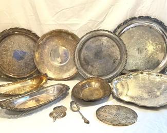 Silverplated Trays