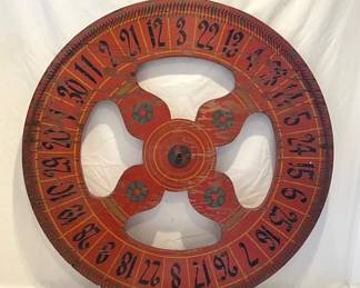 Vintage Carnival Wheel