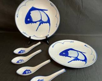 Ramen Spoons And Plates