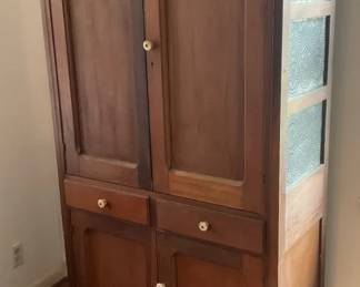 Wooden Kitchen Pantry Cupboard