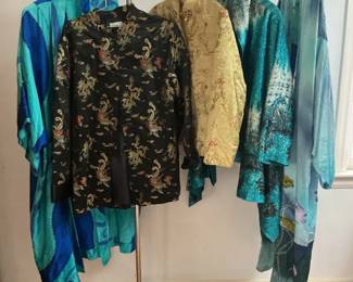 Asian Woven Silk Clothing