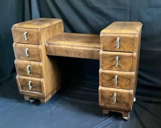 Art Deco Waterfall Desk