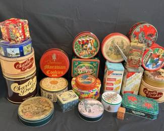 Vintage Tin Boxes