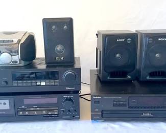 Assorted Stereo Equipment