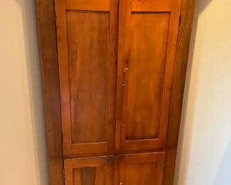 Wooden Corner Cabinet