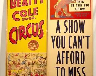 Vintage Circus Posters