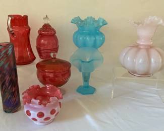 Colorful Vintage Glass