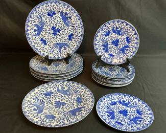 Vintage Morimura Plate Set