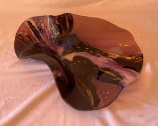 Purple Marble Platter