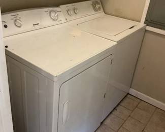 HotPoint Dryer  GE Washer