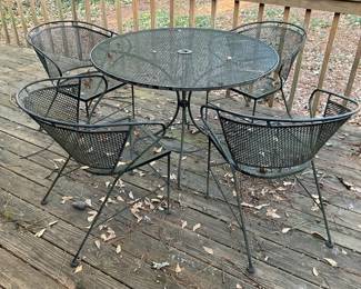 Metal Patio Set