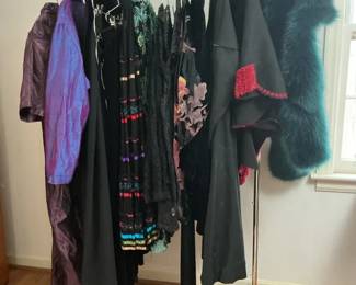 Vintage Clothing in Dark Hues