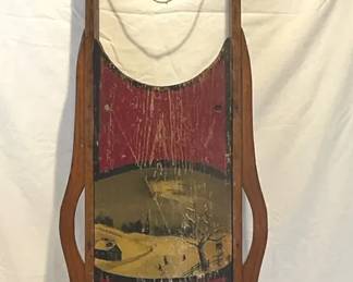 Vintage Wooden Sled