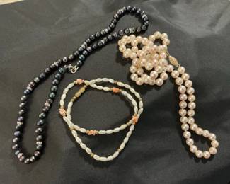 3 Strands Of Pearls