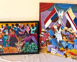Caribbean Canvas Paintings