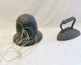 Cast Iron Iron And Beehive String Holder