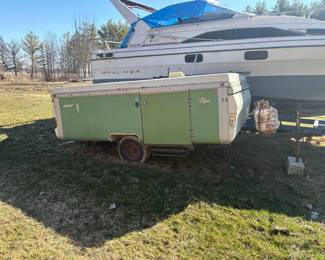 . . . cool vintage Apache pop up trailer