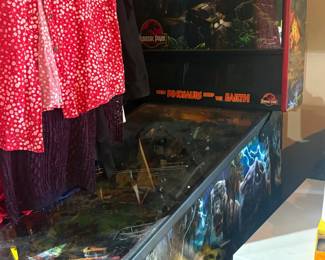 . . . Jurassic Park pinball machine