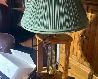 . . . nice rustic lamp