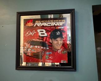 . . . NASCAR Budweiser mirror