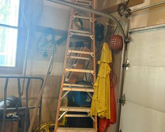 . . . fiberglass ladder