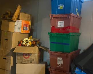 . . . will be unpacking boxes until the day of the sale!