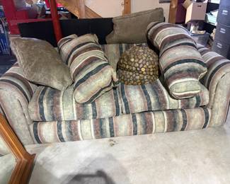 . . . nice upholstered couch