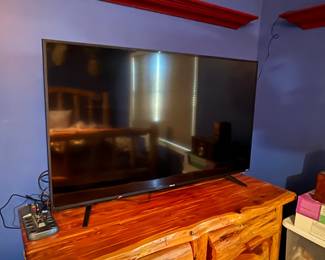 . . . flat-screen TV