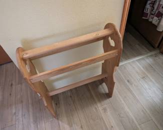 Quilt rack